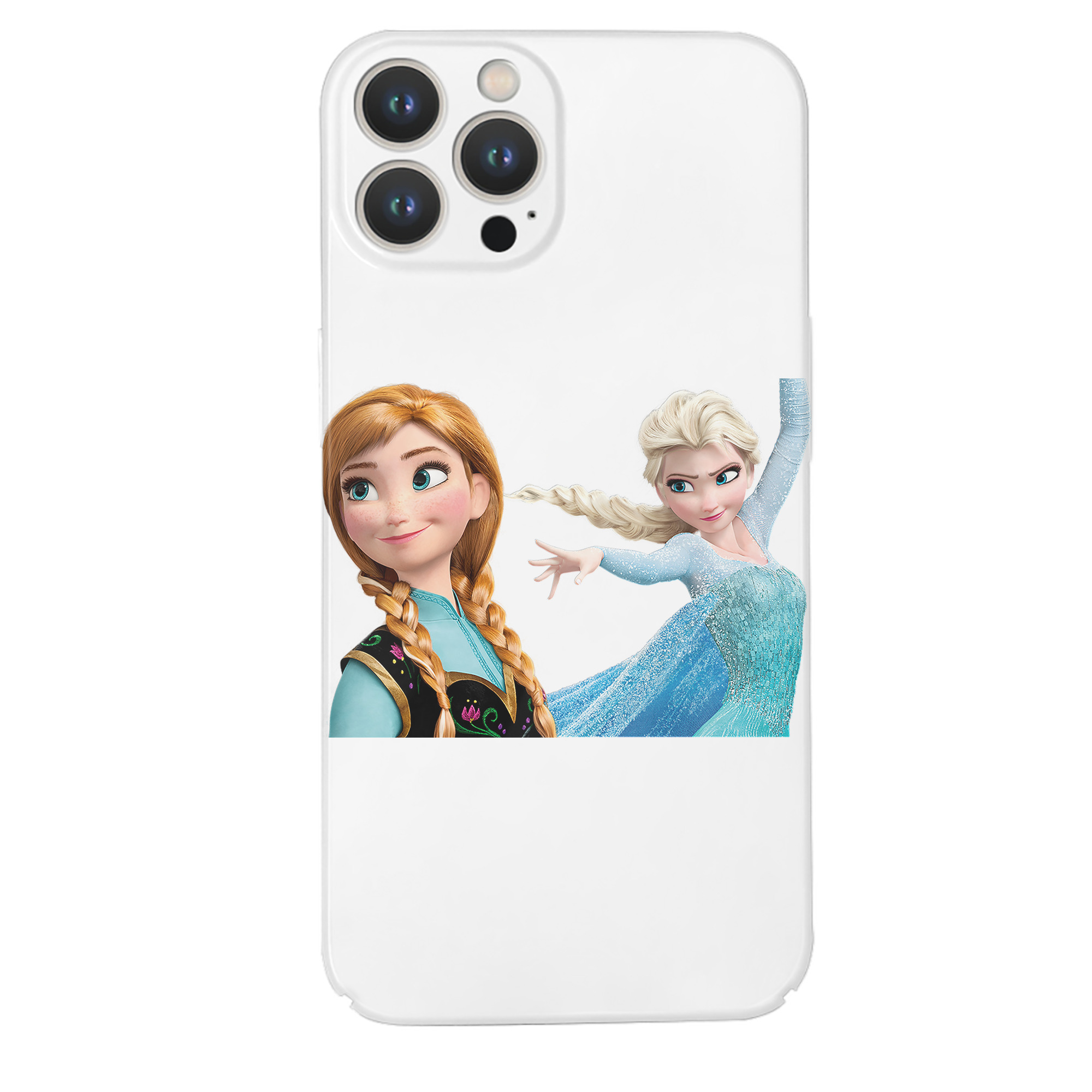 （画像用） アナと雪の女王 アンナ エルサ Frozen Anna Elsa 【iPhone 14シリーズ対応】ハードケース